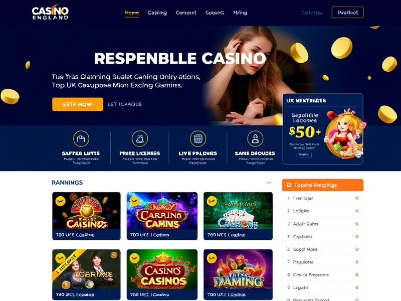 Explore trusted casino england online platforms and discover the best UK online casinos for real money games. Get expert reviews, promotions, and latest updates on legal online gambling options in England.
